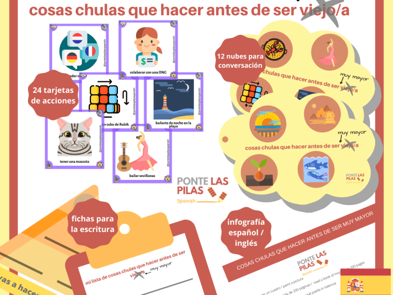 Cosas chulas que hacer antes de ser muy&nbsp;mayor