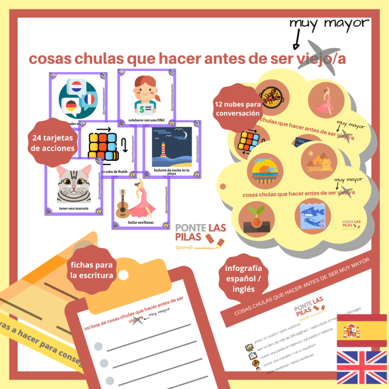 Cosas chulas que hacer antes de ser muy&nbsp;mayor